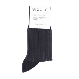 VICCEL / CELCHUK Socks Shadow Stripe Charcaol / Gray - Luksusowe skarpety klasyczne