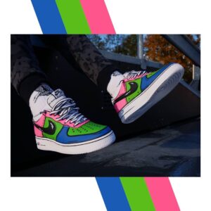 Custom Cartoon Candy i farby akrylowe do butów tarrago sneakers paint