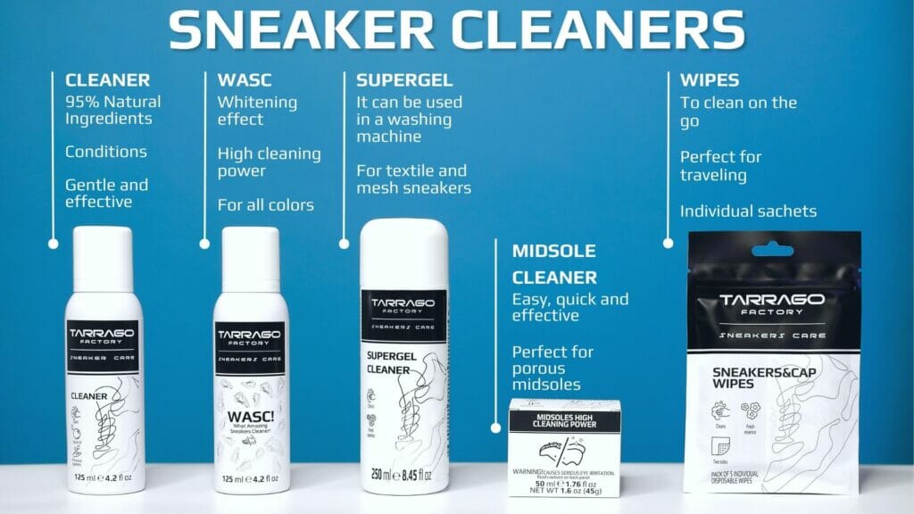 Jak czyścić buty sportowe. Przegląd cleanerów Tarrago Sneakers.