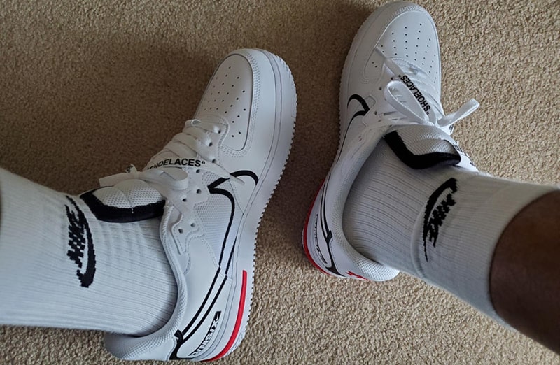 Białe sznurowadła, sznurówki, sznury do sneakersów, kicksów, Nike, OFF-WHITE, Adidas. Customizacja butów Lace Lab.