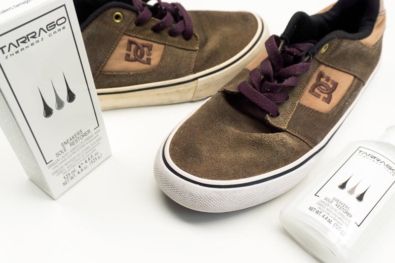 Jak wyczyscic zolte midsole i podeszwy. Malowanie midsoli, renowacja podeszw, regeneracja sneakersow.