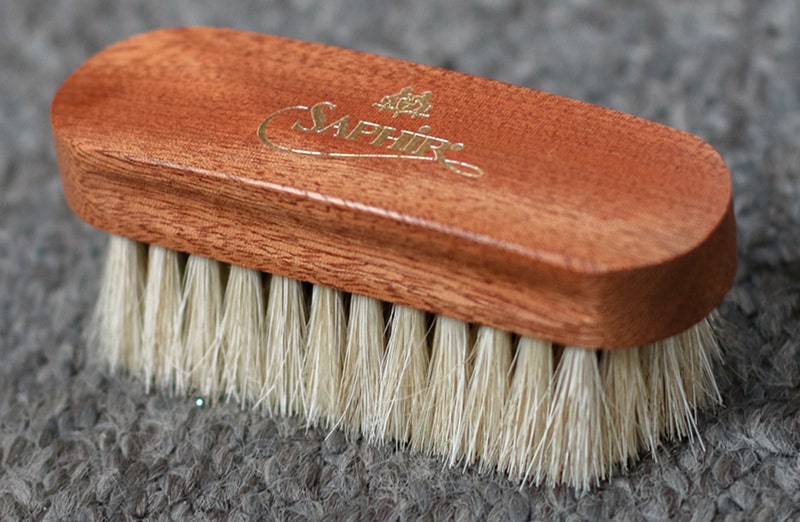 szczotka z miękkim włosiem do czyszczenia butów z powierzchniowego brudu oraz kurzu, szczotki do butów, obuwia