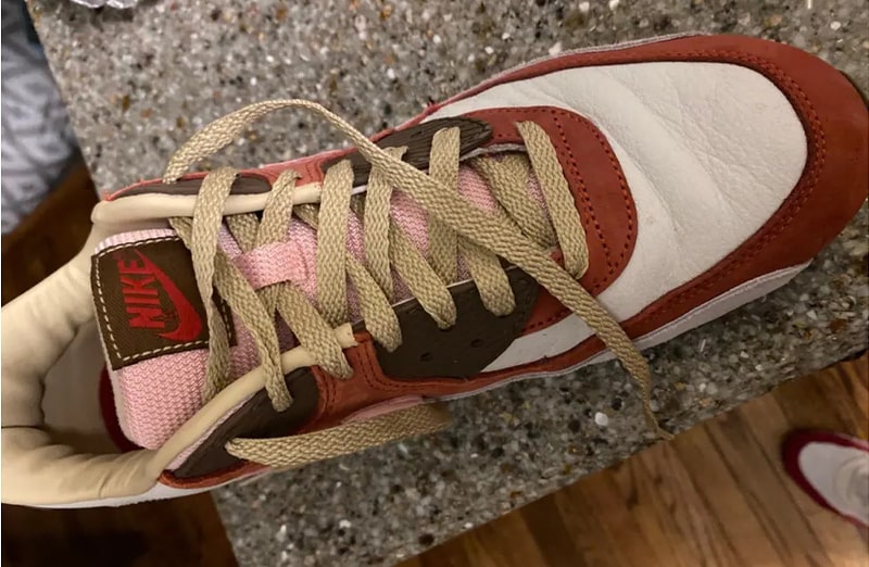 Beżowe płaskie sznurowadła, sznurówki, sznury do sneakersów, kicksów, Nike, JORDAN, Adidas. Customizacja butów Lace Lab.