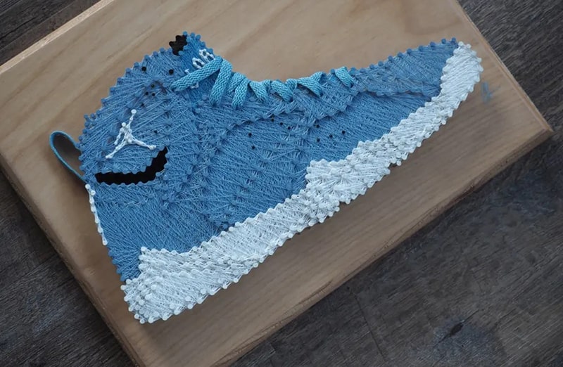 Płaskie błękitne sznurowadła do butów LACE LAB Red Flat laces, personalizacja obuwia, custom, customizacja adidasów