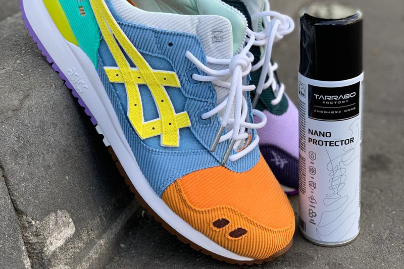 Wodoodporny spray do ochrony butów sportowych, kicksów, sneakersów, nike, adidas, asics, air jordan. Ochrona przed deszczem i śniegiem.
