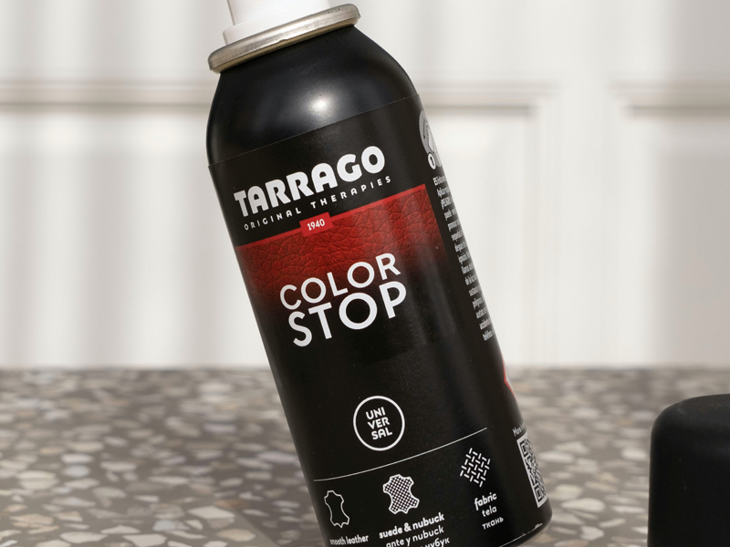 Spray do obuwia ograniczający farbowanie skór, zamszu, nubuku
