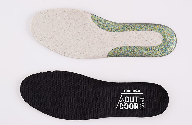 Minimalistyczne, lekkie wkładki do butów miejskich i trekkingowych