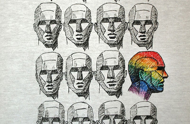 Jacquard Juice marker Finer to szary pisak o wysokiej gęstości, idealny do tworzenia ręcznie rysowanych grafik, rysunków na tkaninach, odzieży.