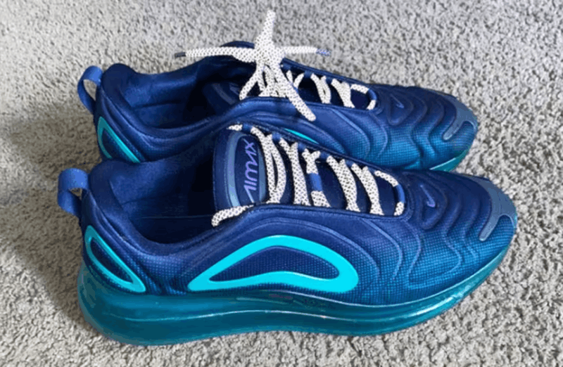 Fioletowe odblaskowe okrągłe sznurowadła do butów LACE LAB 3M Reflective laces, personalizacja obuwia, custom, customizacja adidasów