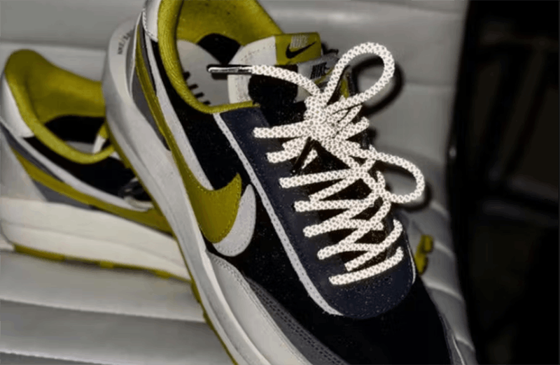 Żółte odblaskowe okrągłe sznurowadła do butów LACE LAB 3M Reflective laces, personalizacja obuwia, custom, customizacja adidasów