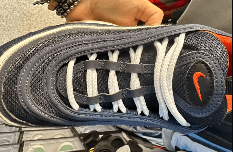 Okrągłe sznurowadła białe do butów LACE LAB rope, personalizacja obuwia, custom, customizacja adidasów