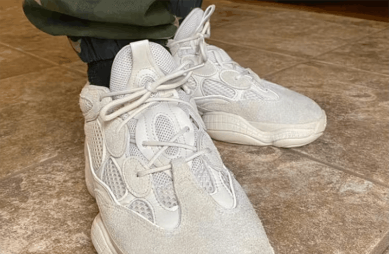 Beżowe sznurowadła, sznurówki, sznury do sneakersów, kicksów, Adidas NMD R1, Ultra Boost, Yeezy 350. Customizacja butów Lace Lab.