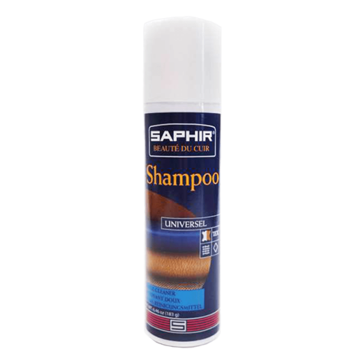 SAPHIR BDC Shampoo 150ml - Cleaner w piance do czyszczenia skór licowych, zamszu i nubuku oraz tekstyliów