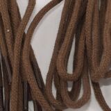 Okrągłe brązowe sznurowadła do butów tarrago laces 2.5mm