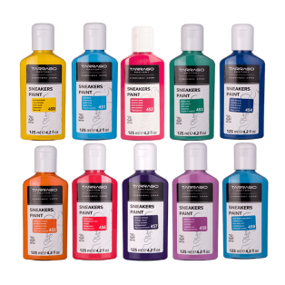 TARRAGO SNEAKERS Paint Set 24 Mixing Colors 3x125ml - Zestaw farb akrylowych do customizacji butów i ubrań