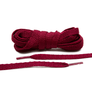 LACE LAB Flat Shoe Laces 8mm Marron - Brązowe płaskie sznurówki do butów