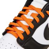 Pomarańczowe sznurowadła płaskie Lace Lab. Sznurówki do customizacji sneakersów Jordan, Nike, Air Jordan 1, Retro High, Obsidain, dunk
