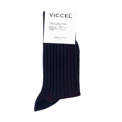 Eleganckie skarpety, garniturowe skarpety męskie Viccel Shadow granatowo bordowe Eleganckie skarpety, garniturowe skarpety męskie Viccel Shadow granatowo bordowe