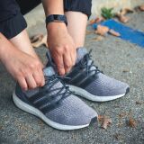 Okrągłe sznurowadła siwe stworzone  do popularnych modeli Adidas Yeezy 350 Boost czy Adidas NMD