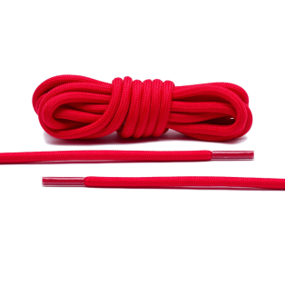 LACE LAB Rope Laces 5mm Red - Czerwone sznurówki do Kicksów