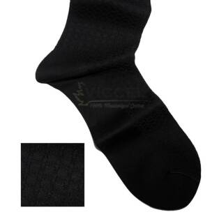 VICCEL / CELCHUK Socks Star Textured Black