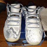 Okrągłe sznurowadła jasnoszare, idealne do nike jordan 11