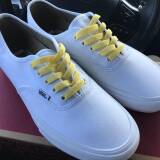 Żółte sznurowadła płaskie Lace Lab. Sznurówki do customizacji sneakersów Jordan, Nike, Adidas, Reebok