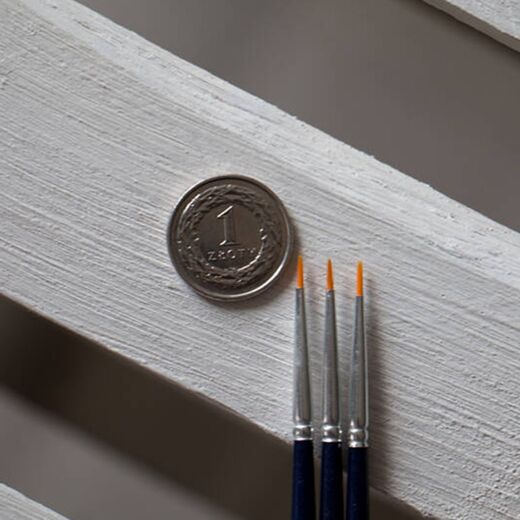 ELCO Brush Round Golden Nylon 2/0 ELCO Brush Round Golden Nylon 2/0