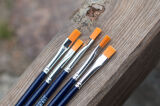 Pędzelek - ELCO Brush Flat Golden Nylon