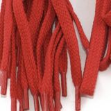 Płaskie czerwone sznurowadła do butów tarrago laces 8.5mm