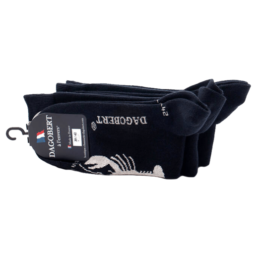 DAGOBERT Men Socks HOMARD Marine - Luksusowe skarpetki DAGOBERT Men Socks HOMARD Marine - Luksusowe skarpetki