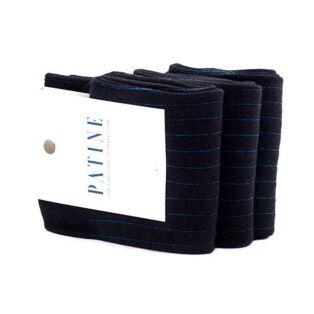 PATINE Socks PASH01 Black / Blue - Dwukolorowe skarpety typu SHADOW