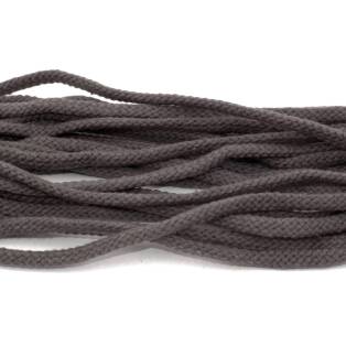 Tarrago Laces Cord 4.5mm Dark Grey - ciemno szare okrągłe sznurowadła do butów