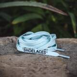 jasno niebieskie neonowe sznurowadła Lace Lab. Sznurówki do customizacji sneakersów - nike, off-white
