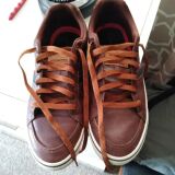 Sznurowadła płaskie brązowe do butów LACE LAB laces, personalizacja obuwia, custom, malowanie adidasów