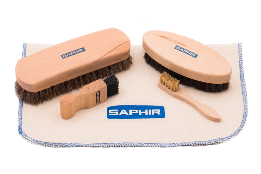 SAPHIR BDC Set Medium - Średni zestaw szczotek do obuwia