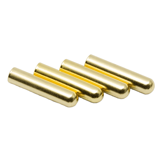 LACE LAB Bullet metal aglets gold set