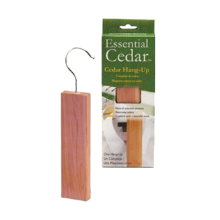 WOODLORE Essential Cedar Hang-Up - Zawieszka z drewna cedrowego do szafy lub garderoby
