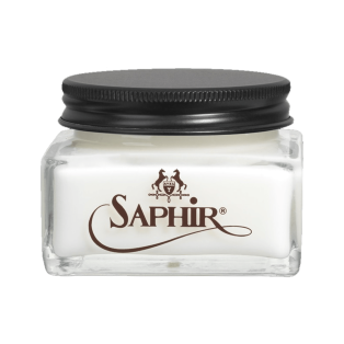 SAPHIR MDOR Vegetable Tanned Leather Cream 75ml - Krem do czyszczenia i  pielęgnacji butów oraz akcesoriów ze skór garbowanych roślinnie