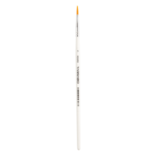 TARRAGO SNEAKERS Paint Brush Round 03 - Spiczasty, okrągły syntetyczny pędzelek do malowania detali, linii i konturów
