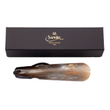 rogowa łyżka do butów - SAPHIR MDOR Shoe Horn Zebu 17cm