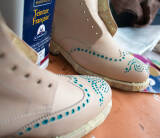 Barwniki do renowacji skórzanych butów, obuwia. Farba penetrująca do skór licowych, zamszu, nubuku.