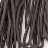 Okrągłe ciemno szare sznurowadła do butów tarrago laces 2.5mm