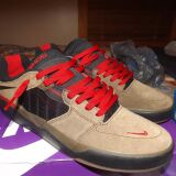 Czerwone sznurowadła płaskie Lace Lab. Sznurówki do customizacji sneakersów Jordan, Nike, Air Jordan 1, Retro High, Obsidain, dunk
