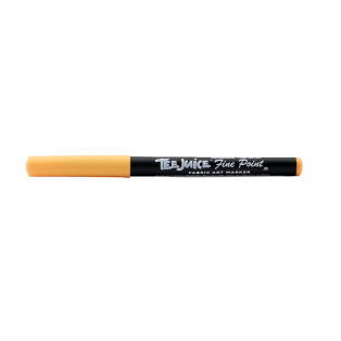 JACQUARD Tee Juice Fabric Art Marker Fine Point 0.08mm GOLDENROD bez blistra / Złotożółty pisak do jeansu, tkanin, skór, drewna, gliny, papieru