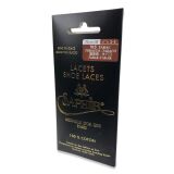 Okrągłe sznurowadła tabakowe wysoki połysk SAPHIR MDOR Laces Fine Glazed 1.5mm Tobacco