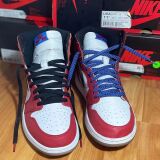 Niebieskie płaskie odblaskowe sznurowadła, sznurówki, sznury do sneakersów, kicksów, nike air max, jordanów, jordan . Customizacja butów Lace Lab.