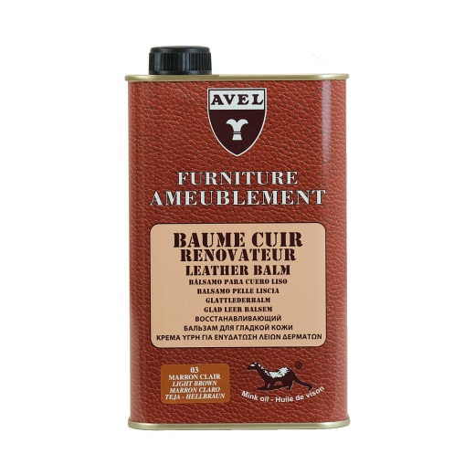 AVEL LTHR Renovating Balm Liquid 500ml - Koloryzujący i pielęgnujący balsam do skórzanych tapicerek samochodowych oraz meblowych