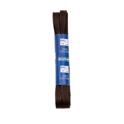 Bardzo solidne, a zarazem eleganckie sznurowadła do butów męskich i damskich w szerokim wachlarzu kolorów oraz opcji. Płaskie woskowane sznurowadła ciemnobrązowe