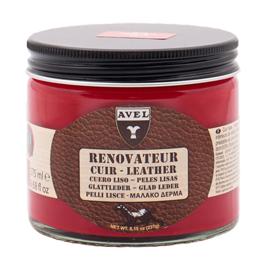 AVEL LTHR Cream Renovator 250ml - Odżywczy krem koloryzujący do skórzanych tapicerek samochodowych i meblowych